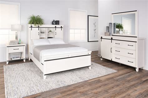 Urban Barn Bookcase Storage Bed HOM Furniture