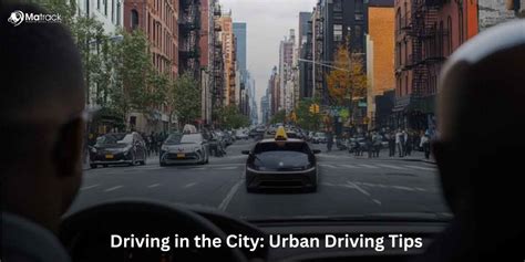 urban driving may include driving
