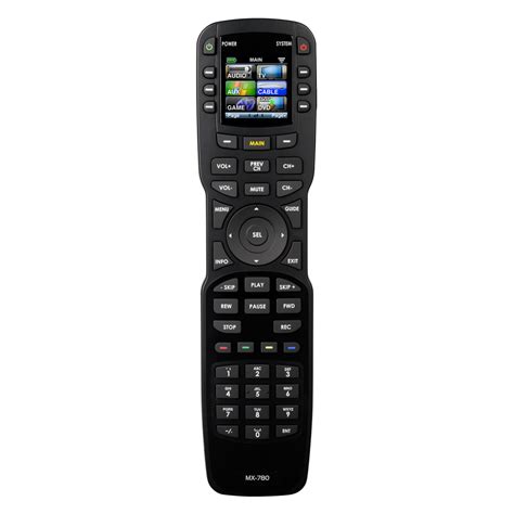 urc remote mx 780