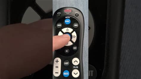 COX URC2220R Black Wireless Handheld TV Box Remote Controller