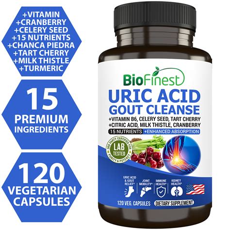 uric acid supplement for gout