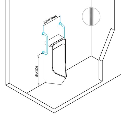 Urinal Grab Bar Height