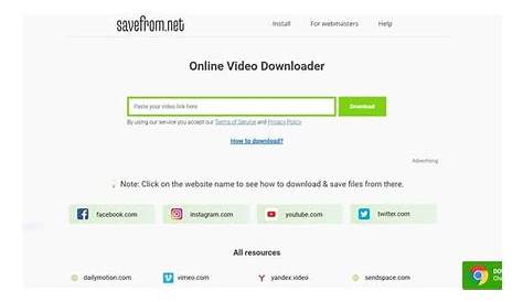 Url Video Downloader Online Free Download Any Via URL