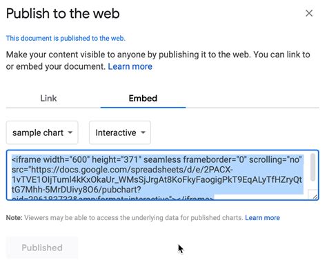 url to embed code iframe