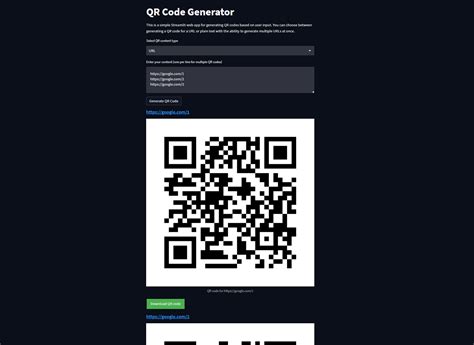 url to qr code generator github