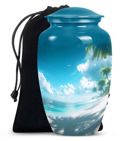 Urns For Ashes With Ocean Theme