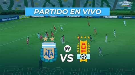 uruguay vs argentina 2023 en vivo