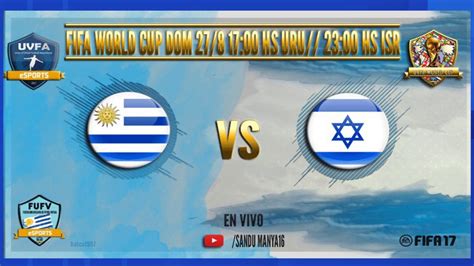 uruguay vs israel en vivo hoy