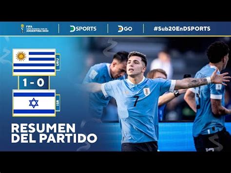 uruguay vs israel en vivo resultado