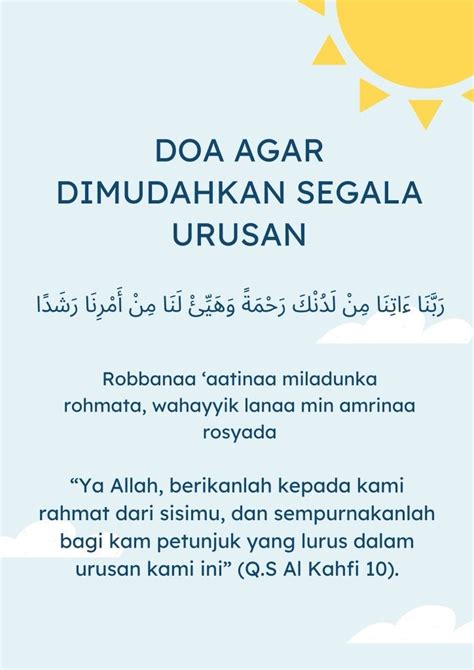 Kemudahan dalam Segala Urusan