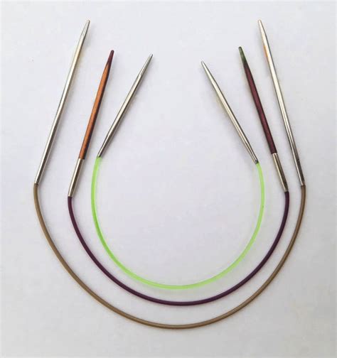 1 Pair Bamboo 100cm Circular Knitting Needle(US Size 13/ 9