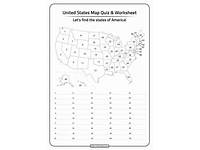 Us 50 States Quiz For 5Th
