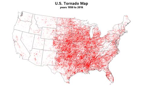 Us Historical Tornado Map