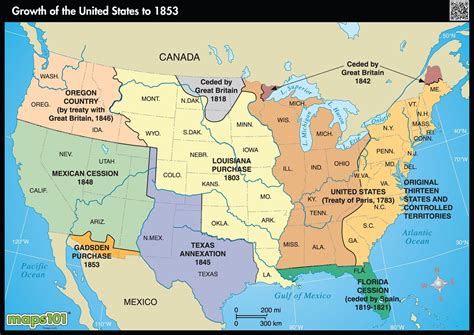 Us History Territory Map