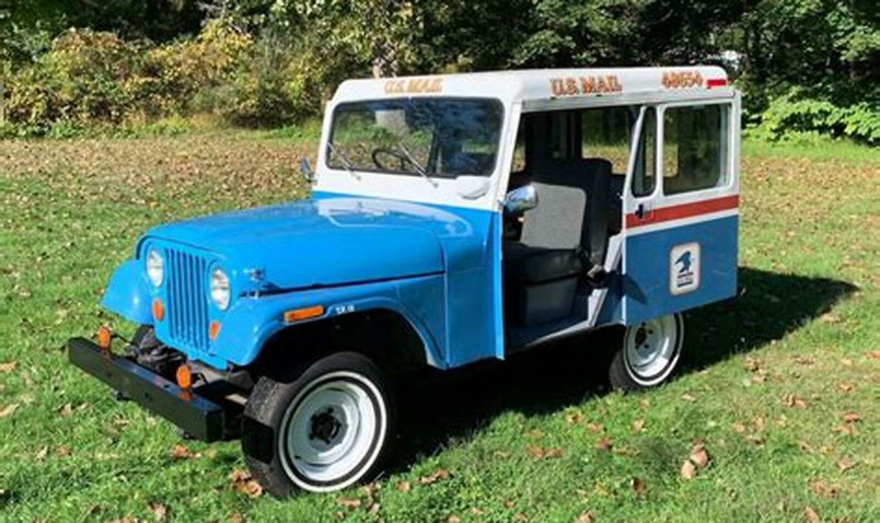 us mail jeep for sale