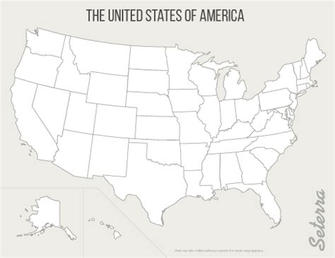 Us Map Test No Borders