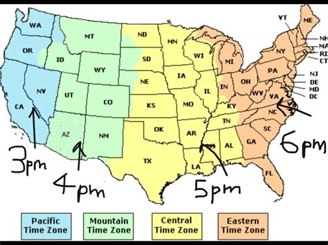 Us Map Time Change