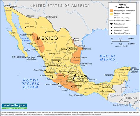 Us Map With Mexico City