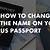 us passport change of address online