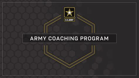 us army coaching program