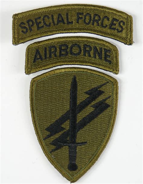 us army special forces unit patches