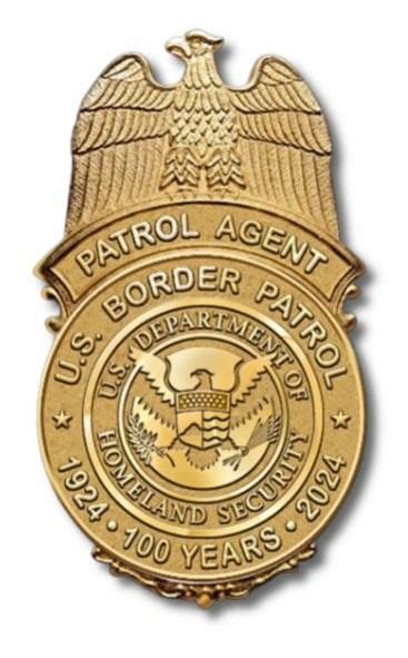 us border patrol centennial badge