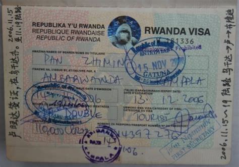 us citizen to rwanda business visa