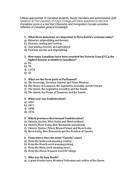 us citizenship test questions 2023 pdf