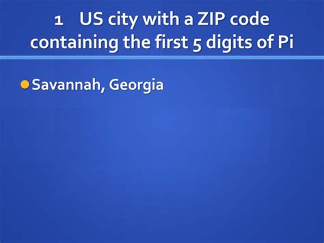 us city with zip code containing first 5 digits of pi