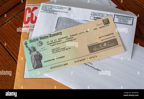 us department of treasury check in mail