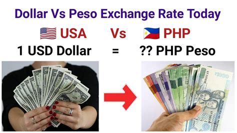 us dollars to php