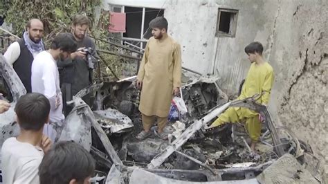 us drone strike in kabul kills 10 civilians