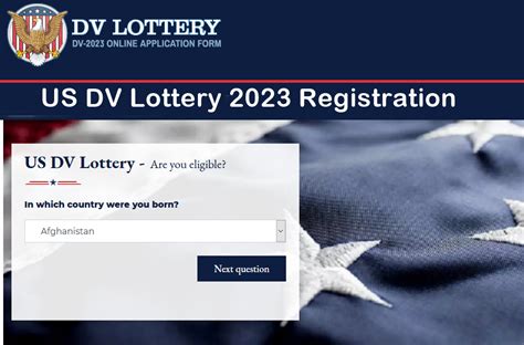 us dv lottery 2023 registration