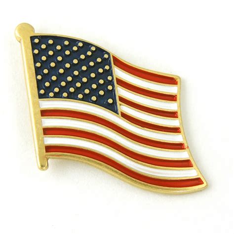 us flag lapel pin