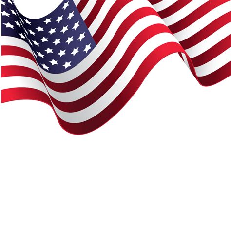 us flag vector png