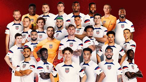 us men's national team roster