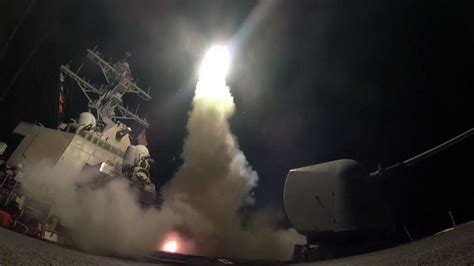 us missile strike syria 2017