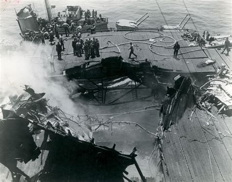 us navy ships sunk by kamikaze