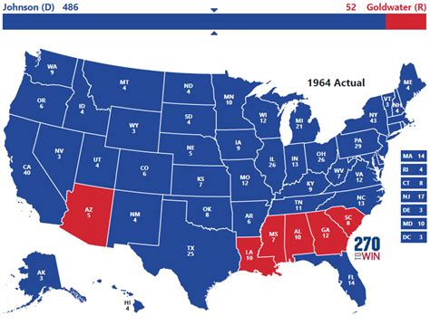 us news today 1964 presidential election