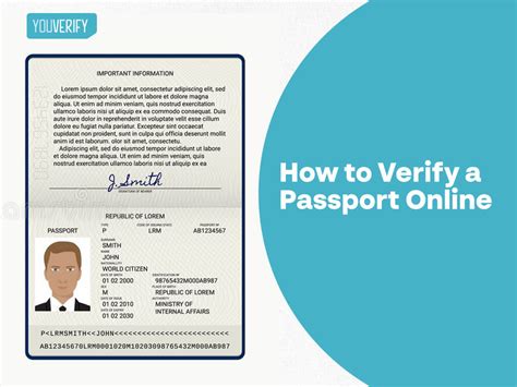 us passport verification code