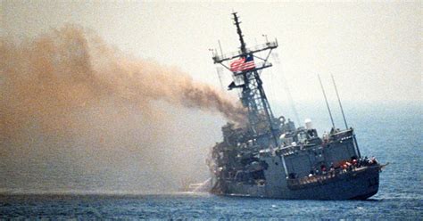 us warship attacked by who