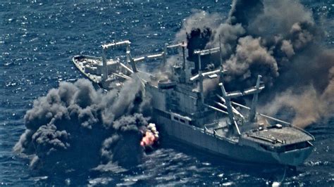 us warship sunk by missile