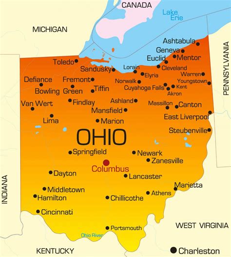Usa Map But It&#039;s All Ohio