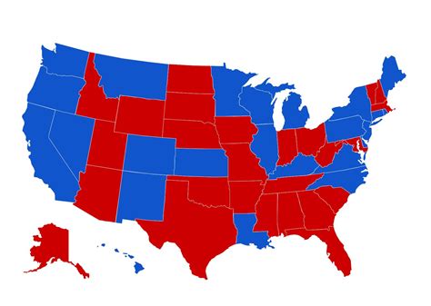 Usa Map By Political Party 2021