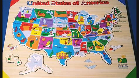 Usa Map Games Your Child Learns