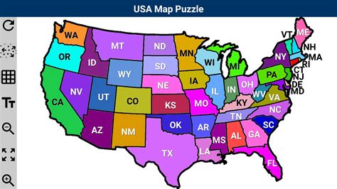 Usa Map Puzzle Apk