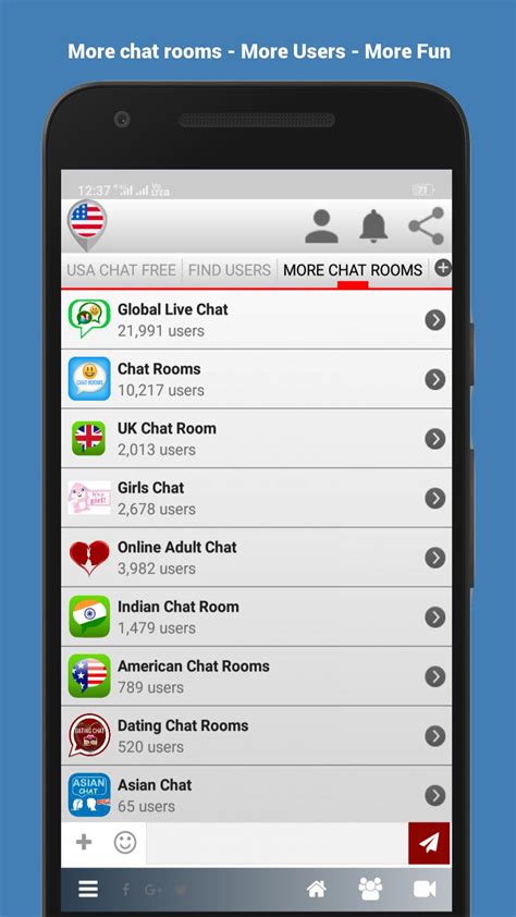usa chat app for iphone
