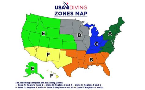 Usa Diving Zone A