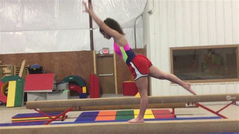 usa gymnastics level 2 beam routine