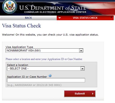 usa immigration web status